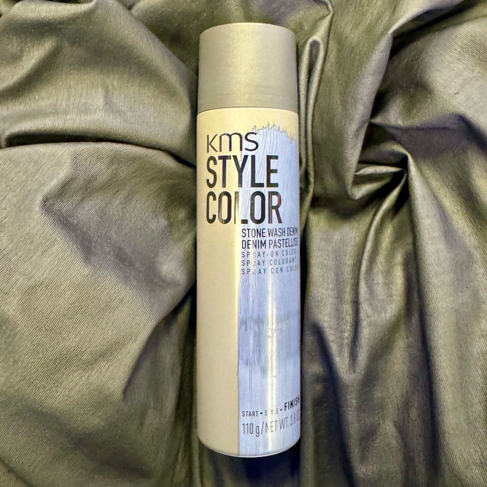 KMS Style Color Spray on Color Stone Wash Denim 3.8 oz
